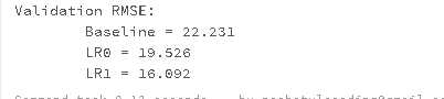 Regularization RMSE