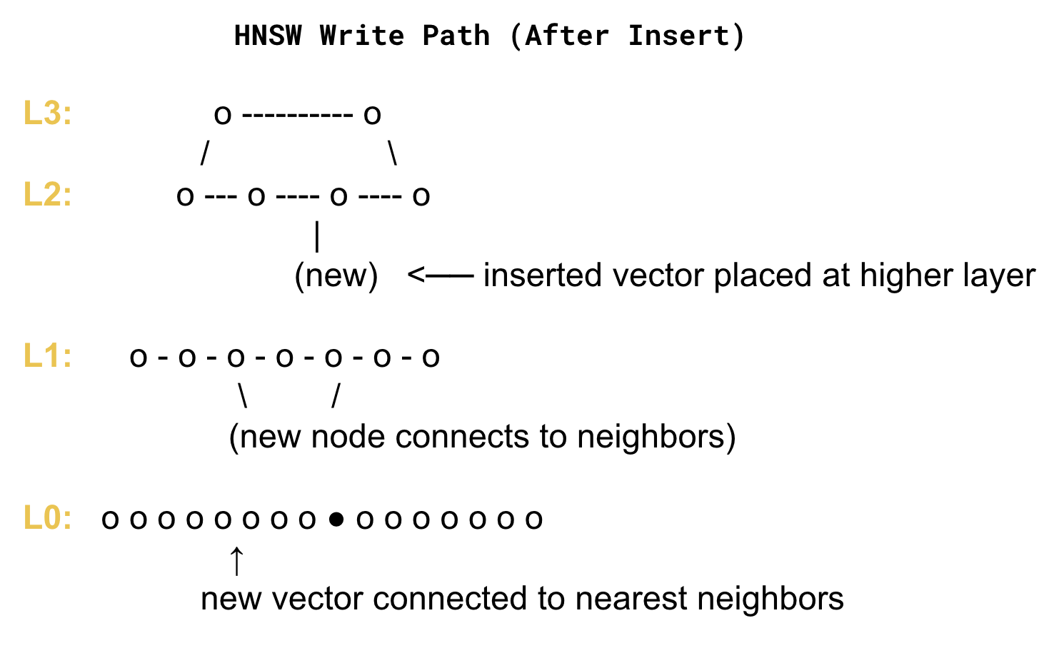 HNSW Write Path After Insert