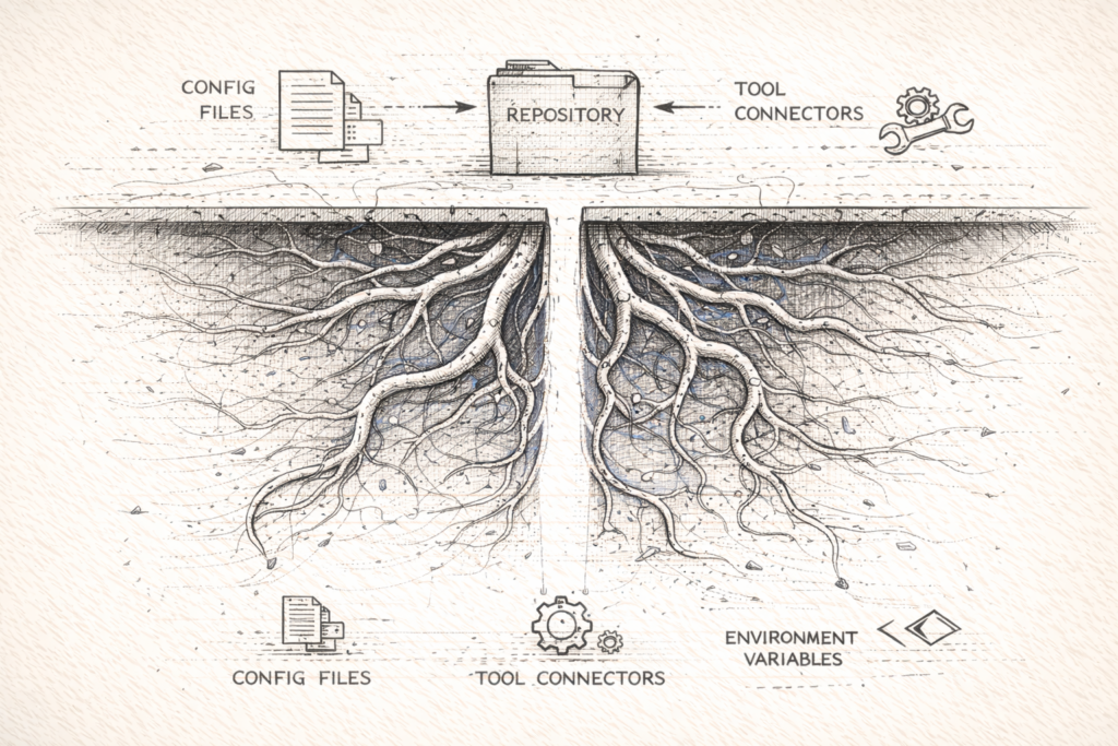 repo config supply chain coding agents